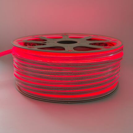 led灯带12V 24V2835柔性灯带6X12红绿蓝粉紫金柠檬黄橙红彩皮灯条