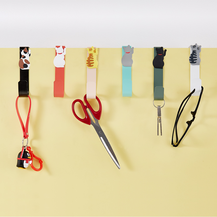 日式免钉门板晾晒勾子衣帽挂钩