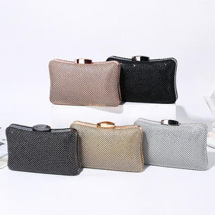 Handheld women crossbody bag手拿斜挎水钻女包袋 rhinestone
