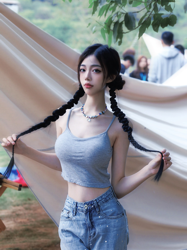 MISBHV 캔디 컬러 페르시 편지 진주 목걸이 달콤하고 시원한 인터넷 연예인 같은 스타일의 크리스탈 꽃 쇄골 체인 여성용