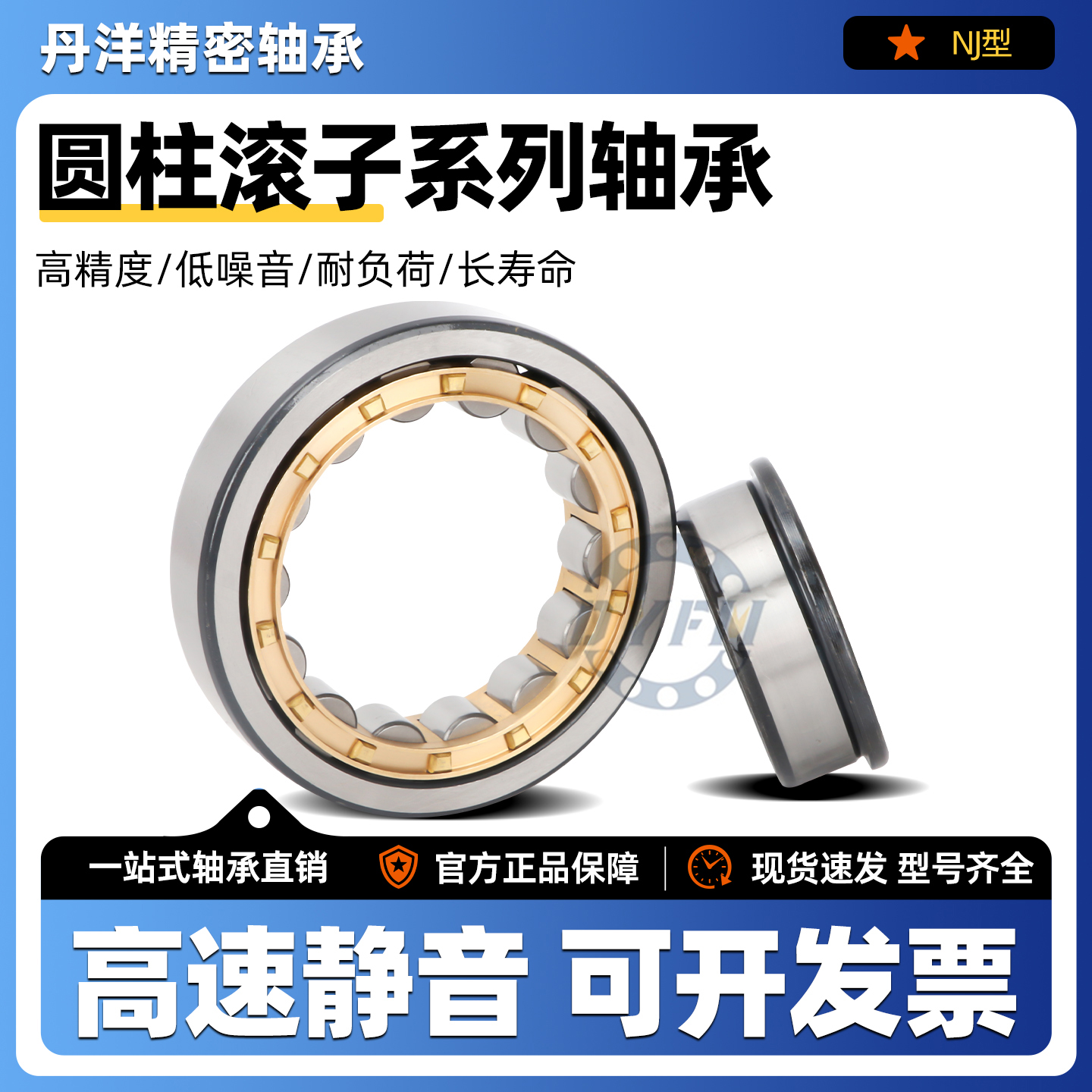 丹洋nup圆柱滚子轴承NNUNJ