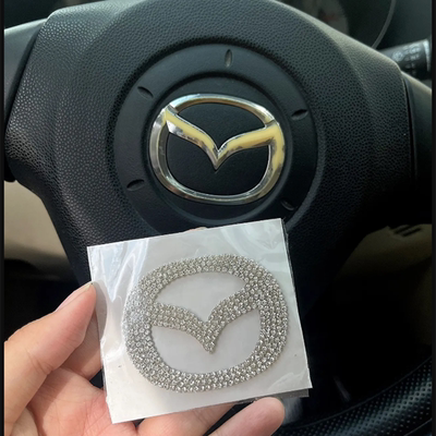 马自达方向盘睿翼星骋掉漆装饰贴