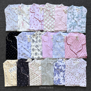 欧美单官网在售78美金睡衣女夏季套装短袖短裤两件套家居服加大码