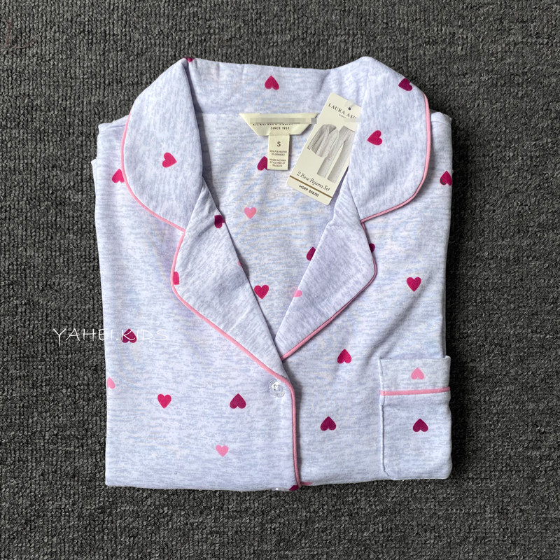 thumbnail for Meidan pajamas, women's loungewear set, long sleeves, long pants plus thin velvet, autumn and winter pajamas, cute little flowers during pregnancy