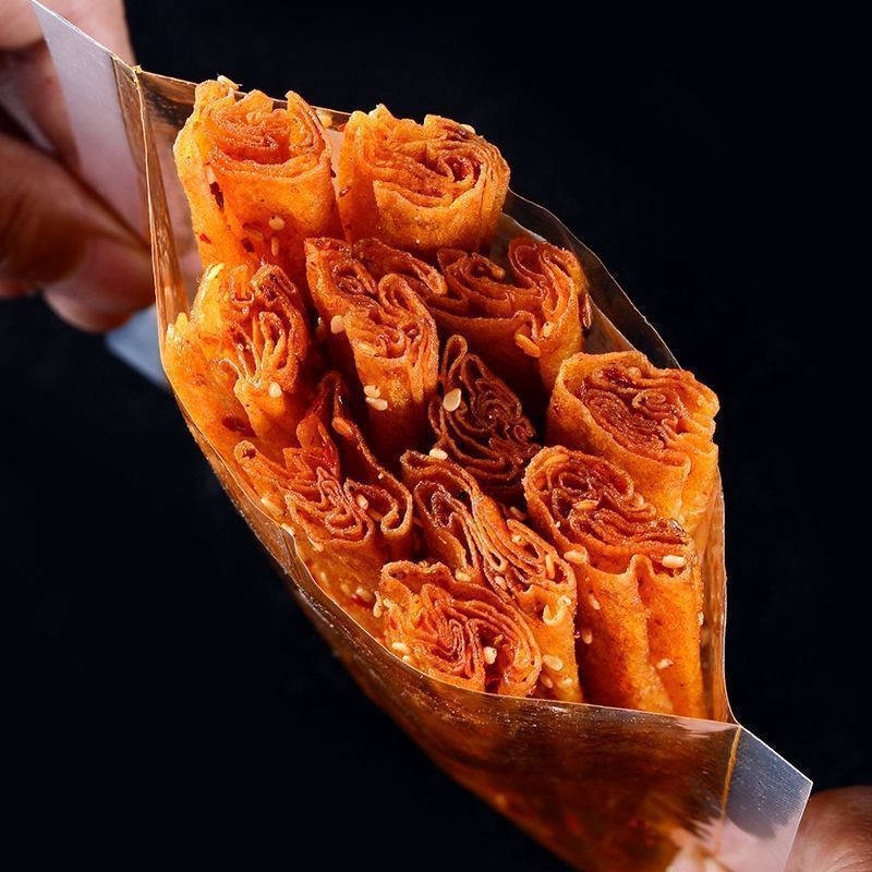 豆皮卷特惠辣卷湖南特产豆卷香辣豆皮麻辣辣条儿时怀旧零食辣条