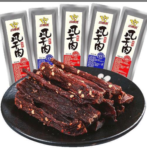 湖南特产小帅虎原切风干肉