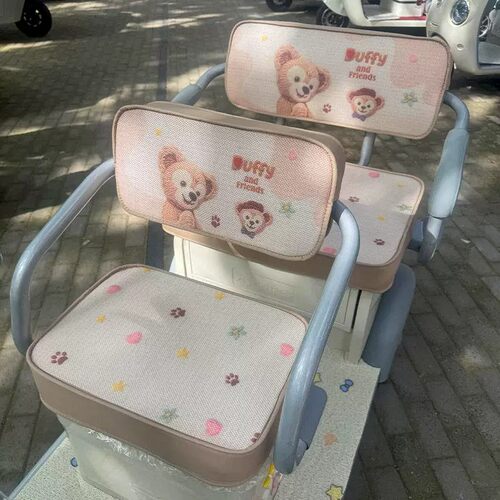 爱玛乐维ca510雅迪乐途三轮车座套专用冰丝透气防滑防晒坐垫套罩