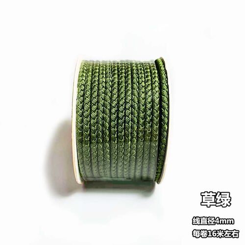 龙鳞线龙纹绳龙结4MM饰品专用