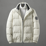 L-8XL冬季新款羽绒服胖子加肥加大立领短款加厚羽绒外套2012-P128，男装羽绒服，星座1507