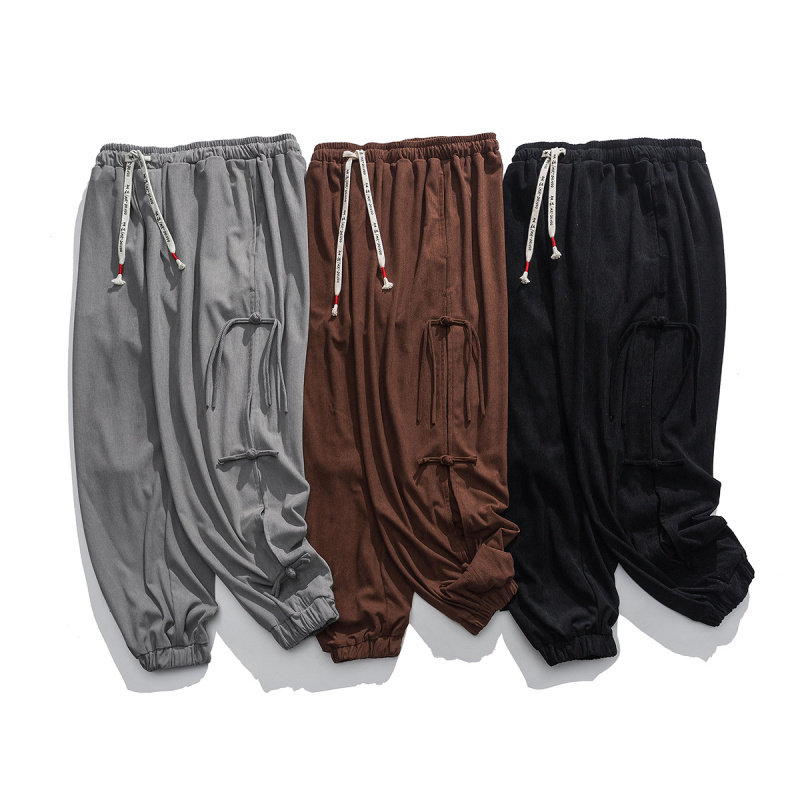 CHINESE STYLE AND HAN ELEMENTS REVERSIBLE JACKETS JACKETS BUCKLE SLACKS MENS NATIONAL TIDE STREET ETHNIC RETRO STYLE TANG COSTUMES