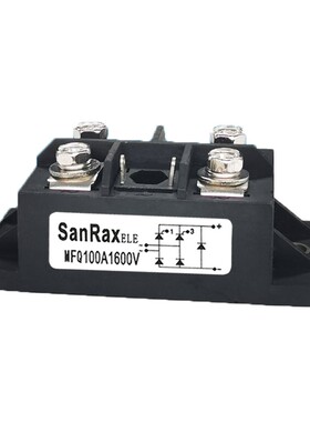 半控桥模块MFQ100A1600VMFQ60A600V80A40A50A1200V1000V带散热器