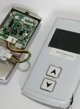 西子奥的斯电梯2.8屏外呼召唤盒发纹整套XBA308QA2AS LMBS280BLP