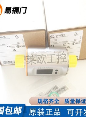 易福门SM6000/SM6004/SM6050/SM7000/SM8000电磁流量计传感器全新