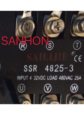 SAILIJIE固态继电器SSR4825-3(SSR4810-3,SSR4840-3,SSR4860-3)