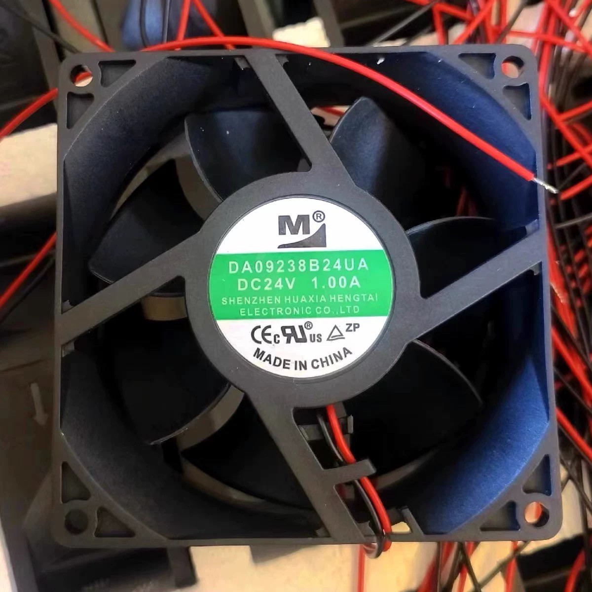 全新DA09238B24UA/HA 24V 1.00A/0.80A 9238 9厘米变频器散热风扇