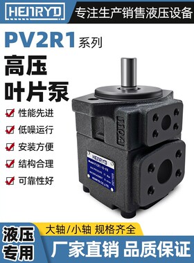 PVR2R1-25-FR液压叶片油泵PV2R1-4 6 8 10 12 14 17 19 23 28-FR