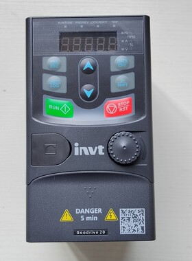 英威腾GD20-1R5G-S2单相220V invt变频器0R4 7 2R2G 5R5G三相380V
