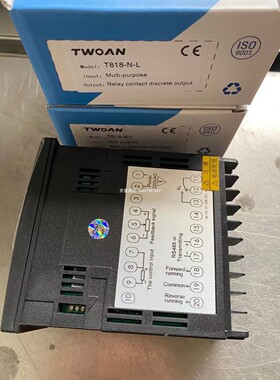 TWOAN T818-N-X窑炉温控仪T818-N-L,T818-6384-N-L-S