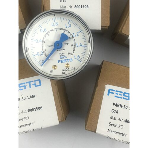FESTO压力表 PAGN-40-1.6M-R18-1.6 8037012 8037010 正品现货