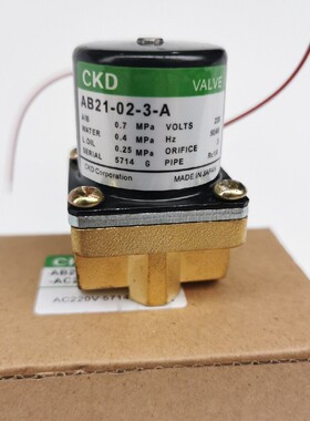 CKD喜开理电磁阀AB21-02-2-3-5-A/-AC110AB21-02-3-A-DC24VAC220V