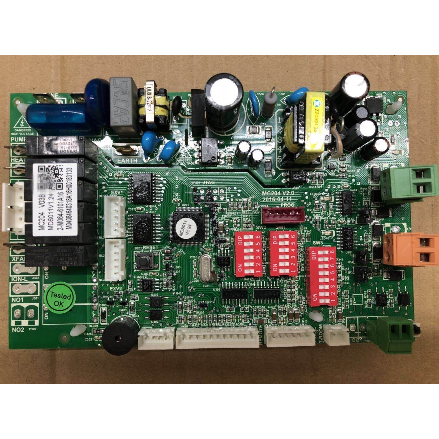 麦克维尔MC204 V03B MDS011V1.24 内机主板