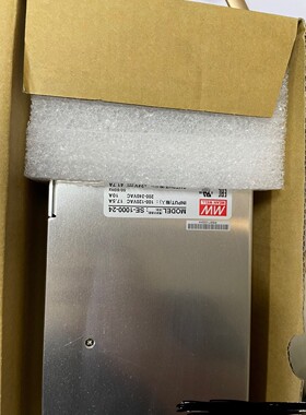 台湾明纬开关电源SE-1000-24高效大功率电源1500W24V40A42A12V48V