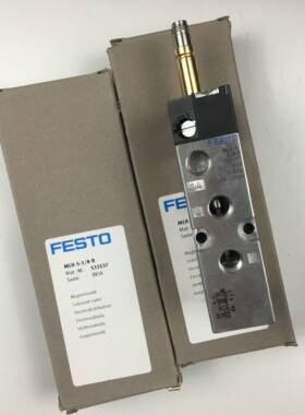 德国FESTO电磁阀 MLH-5-1/4-B 533138全新原装正品