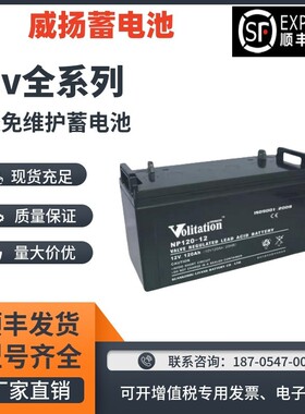 Volitation威扬蓄电池NP100-12现货供应12V24A38A65A100A120A机房