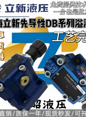 SHLIXIN上海立新先导性溢流阀DB10-1-L5X/31.5液压溢流阀 DB20/30