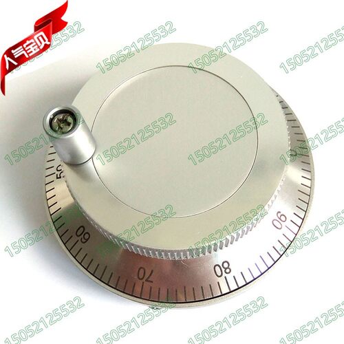PLC 24V电子手轮M80-04-100B-24E大手轮80mm手摇编码器数控机床用