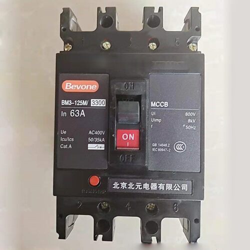 北京北元塑壳断路器BM3-125L/M/3P 63A 100A 250A400A500A630A