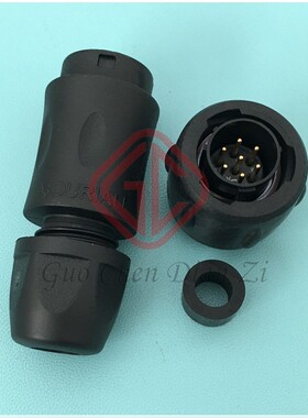 UTS6JC10E7P 全新原装现货 圆形连接器 7芯 公针插头 Souriau