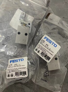 FESTO 手柄阀 L-3-M5 3628 R-3-M5 3629 V-3-M5 3626 全新正品