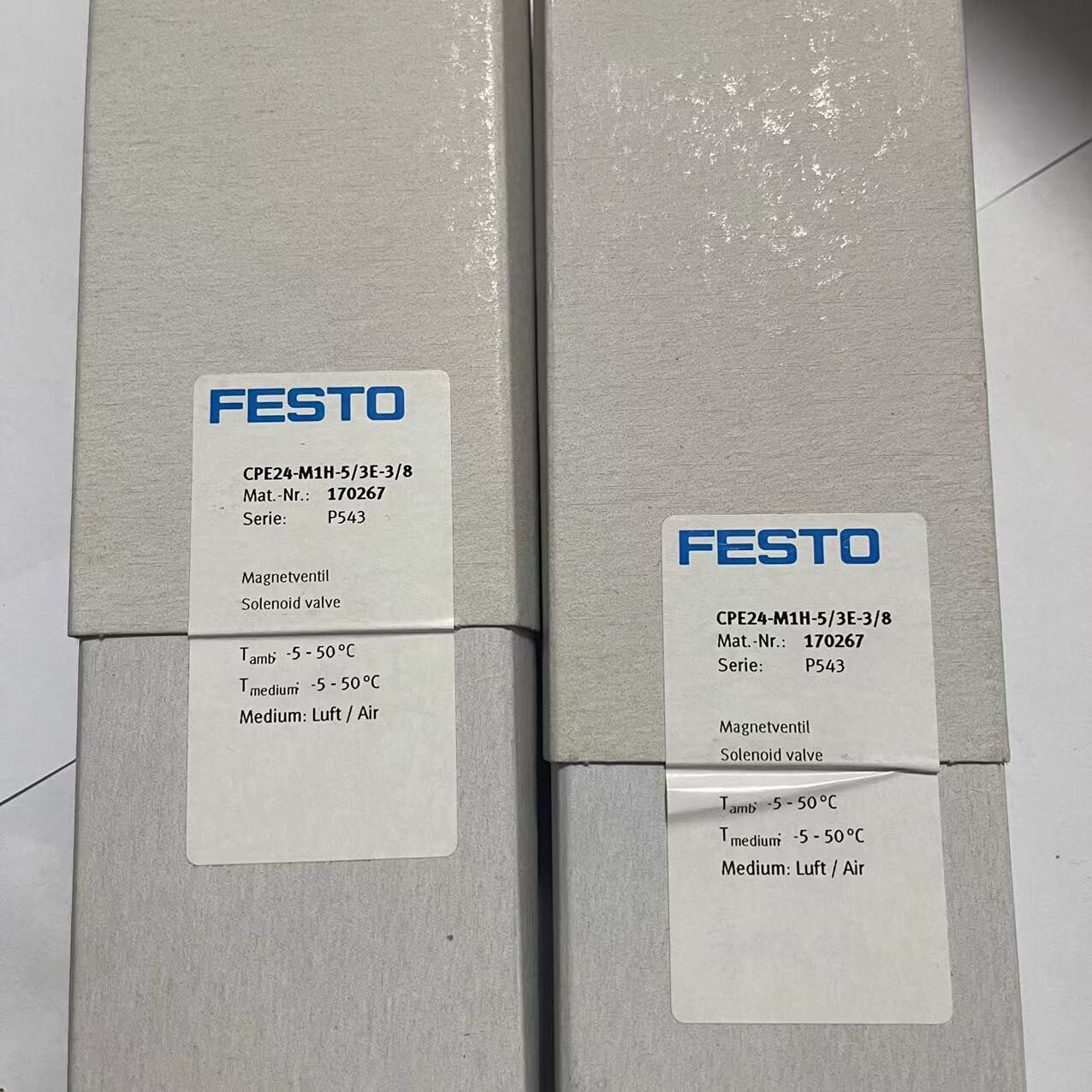 festo电磁阀CPE24-M1H-5J-3/8 163167全新原装正品现货
