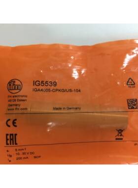 IFM易福门传感器IG5595 IG5597 IG5604 IG5798