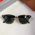 Black Frame Dark Green (Original Case Included) Resin Polarized Lens
