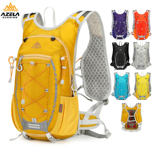 阿泽拉户外运动双肩包男轻便骑行登山包露营防泼水休闲旅行背包