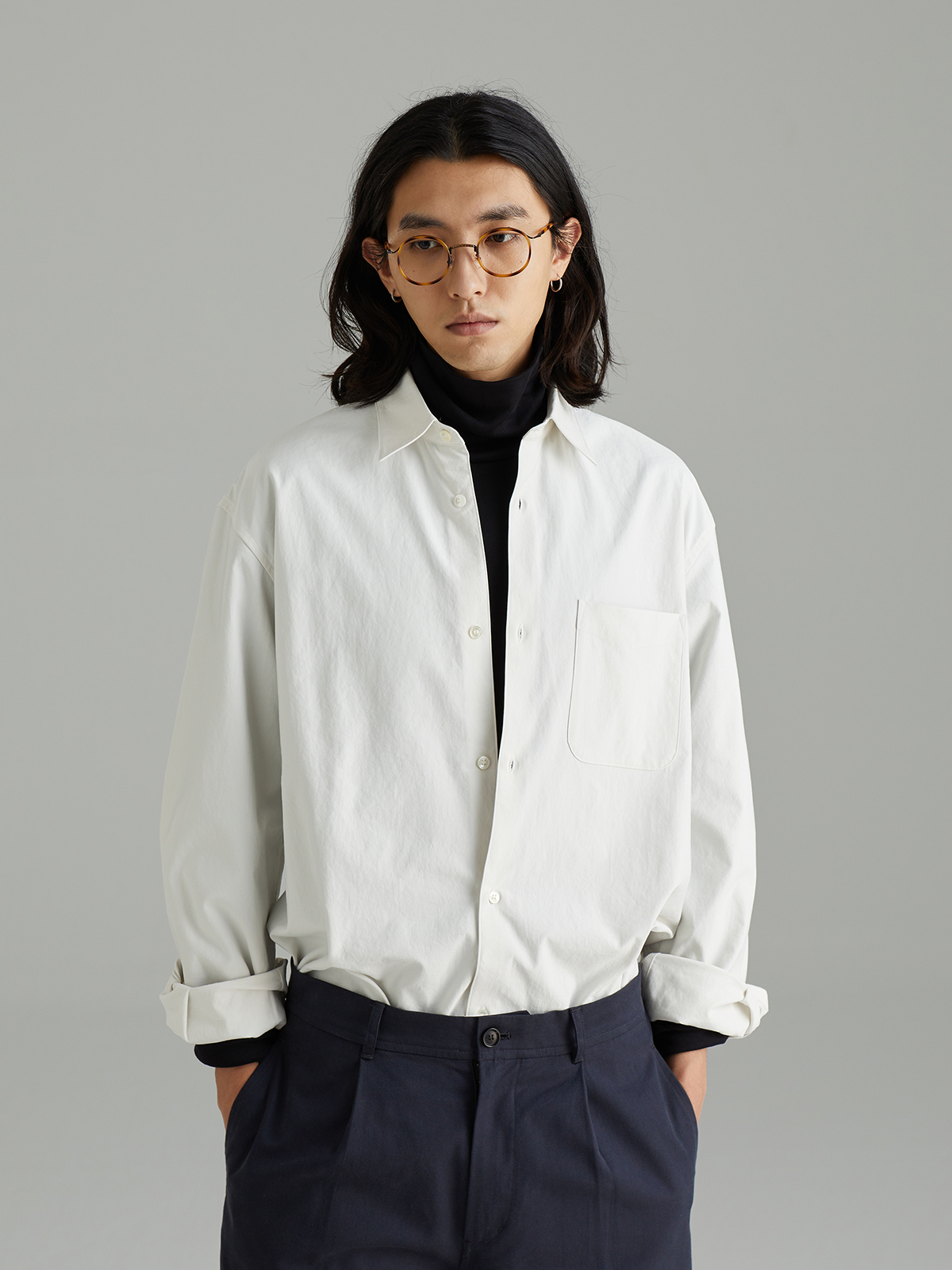 kurokawa黑川进口面料易打理衬衫