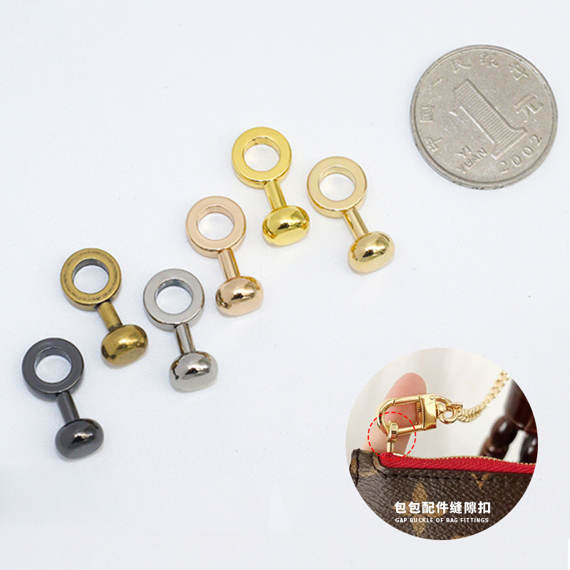 免打孔拉链缝隙蘑菇钉五金配件