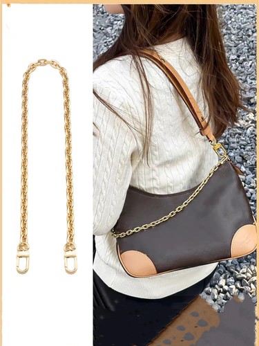 适用lv巴比龙链条配件老花ivy麻将包牛角包腋下包链子单买装饰链