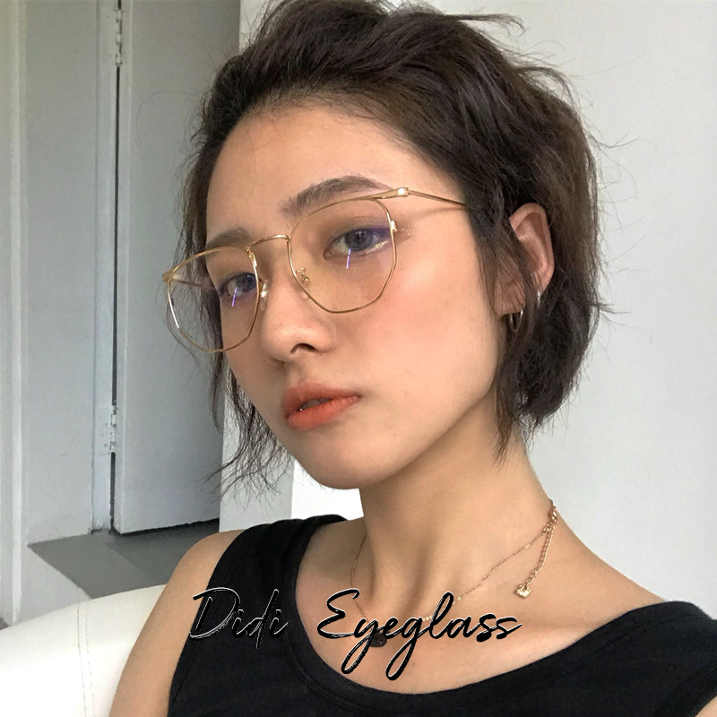 复古原宿风日系吴磊女长脸眼镜框