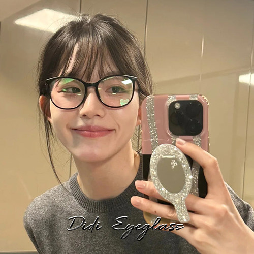 男女同款椭圆形TR素颜神器眼镜框