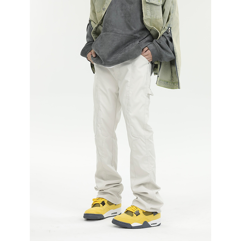 潮牌显瘦宽松直筒长裤