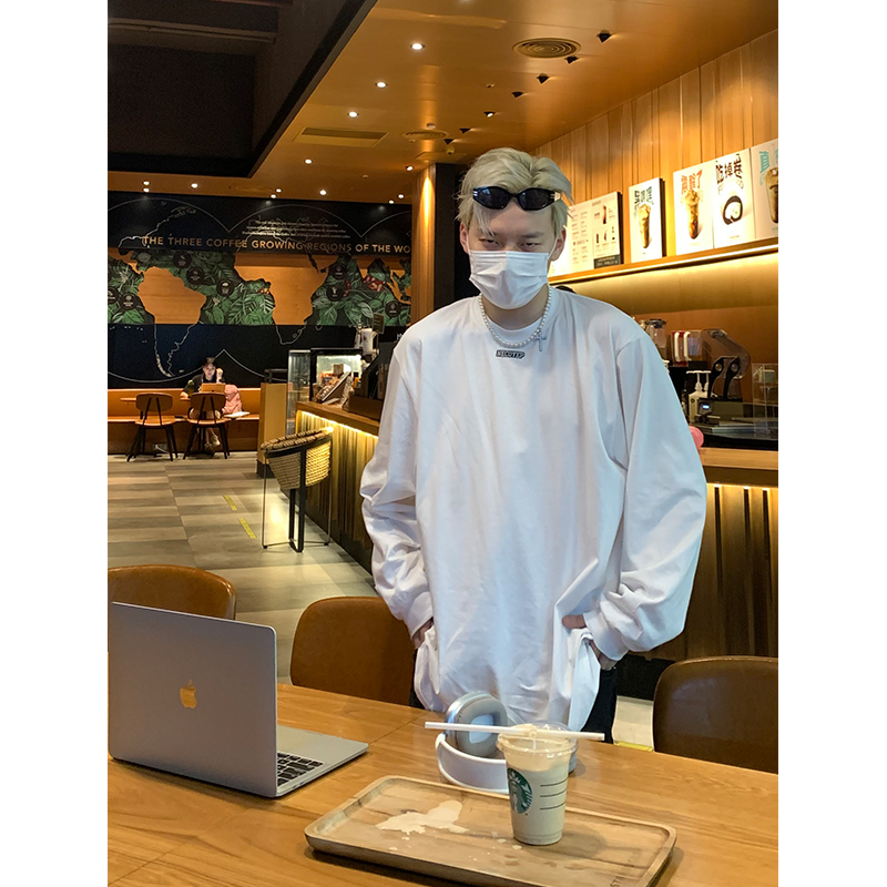 NECOYEP2024简约长袖休闲百搭T恤