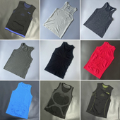 清crivit男女同款 无缝高弹排汗速干紧身跑步健身户外运动背心多款