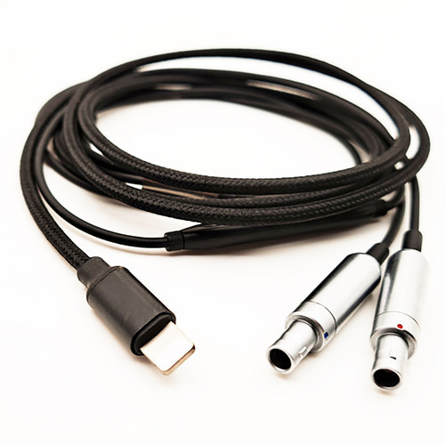 Lightning线控版 HD800 HD800S HD820达摩D1000升级耳机线