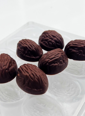 tangba堂巴 11克 24连核桃巧克模具 PC-1015 PC材质 坚果核桃模具