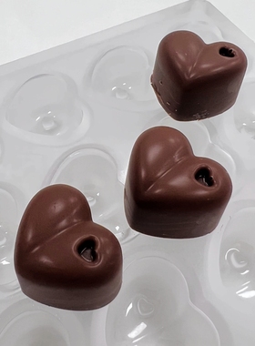 tangba堂巴 11克 28连爱心形巧克力模 PC-1701 心形模糖果模具