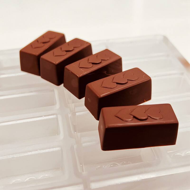 易脱模巧克力模糖果堂巴PC材质