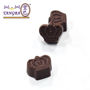 tangba堂巴 7g 24连皇冠巧克力模具 皇冠朱古力糖果模PC材质1028